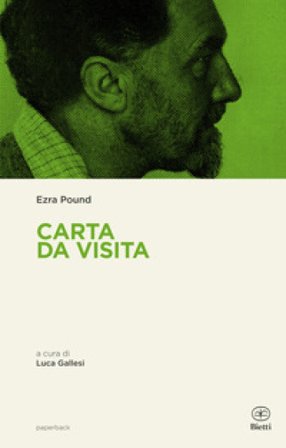 Carta da visita Ezra Pound