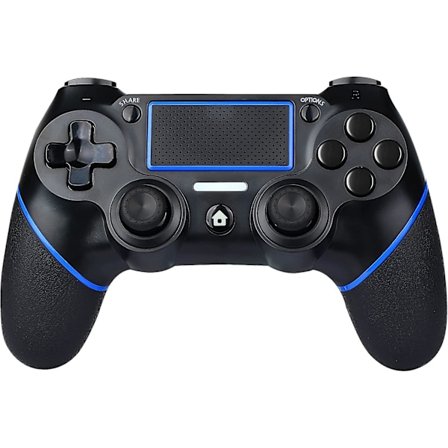 Timoom PS4 Trådlös Bluetooth Spelkontroll med Pekskärm