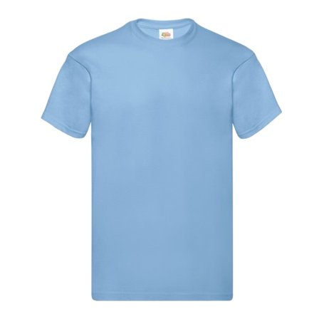 Fruit of the Loom Original T-shirt L Sky Blue
