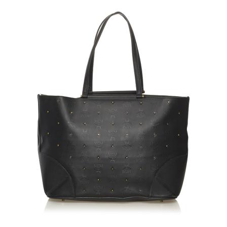 MCM Pre-owned, Pre-owned Bags Zwart, Dames, Maat:ONE Size