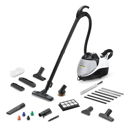 Karcher SV 7 höyrypuhdistin-imuri - Teho 2200 W - Kapasiteetti 1 L - Toimintakäsite 8 m - 2 in 1