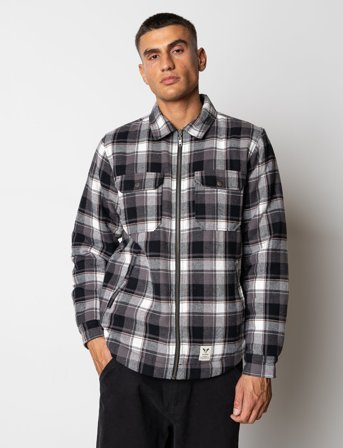 Fat Moose Holger Overshirt - Black - S