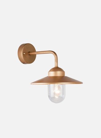 Vansbro 1920 utelampe - kobber