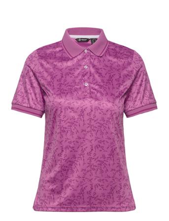 Lds Cherry Polo T-shirts & Tops Polos Lilla Abacus*Betinget Tilbud