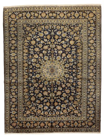 Medaillon Groß Najafabad Teppich 299X385 Wolle