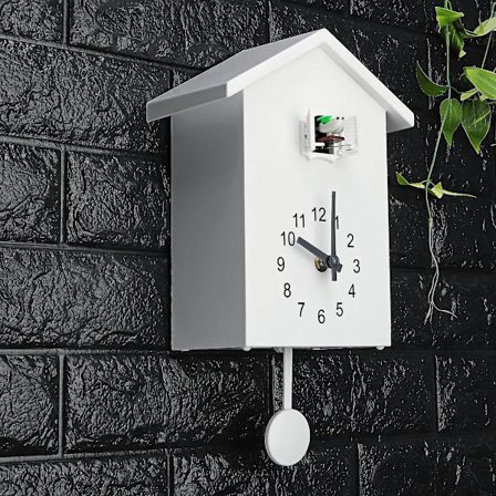 Gøgeur: Moderne gøgeur (hvid)