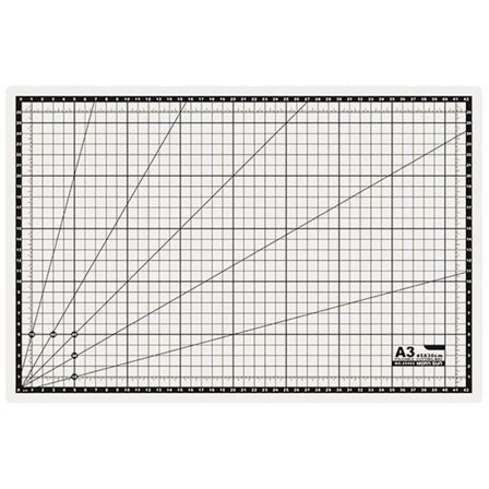 Fällbar självläkande matta 45 x 30 cm
