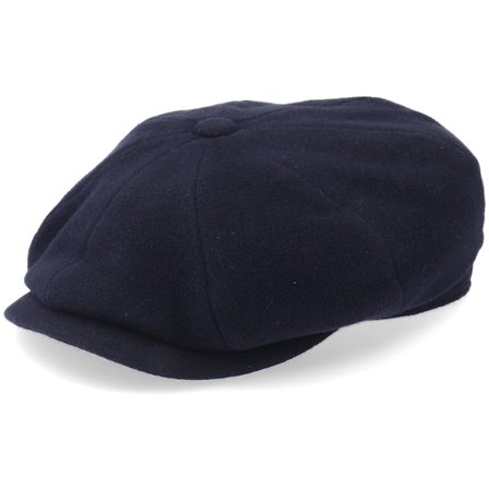 Stetson - Azul flatcap Gorra - Hatteras Wool/Cashmere Flat Cap @ Hatstore