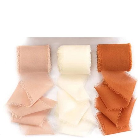 3 kpl Sifonkinauhahapsunauhat ORANSSIT 4 4