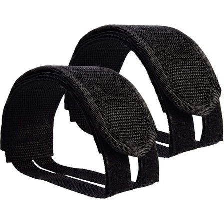 Nylon cykel fotklämma för Fixie cykel/MTB/MTB/BMX/Cykel-cykelkrok svart färg,47*5.5cm