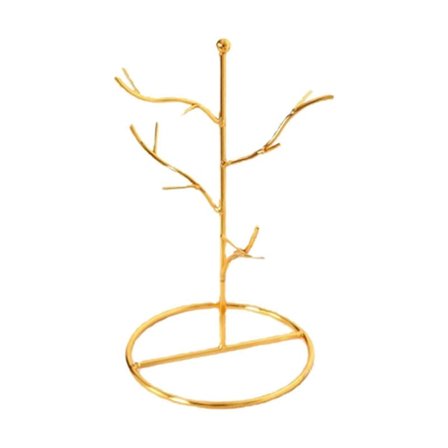 Smykkestativ Smykkeholder, Oppbevarer Øredobber Halskjede Holder Smykkehylle, Bordplate Smykkeorganisator for Kommode Bordplate Butikker