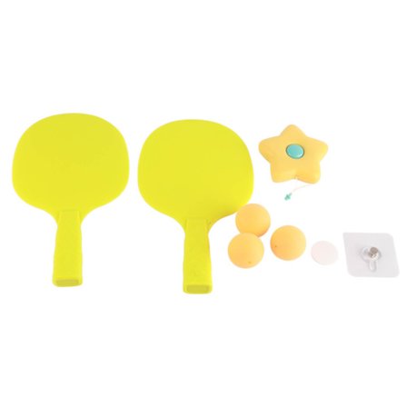 Gul Hengekule Bordtennis Trener for Innendørs Trening og Foreldre-Barn Interaksjon - Læringsleketøy