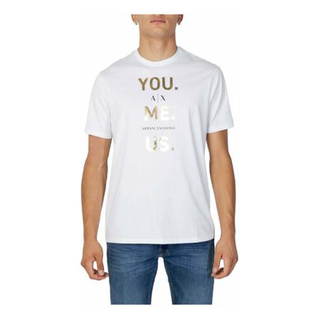 Armani Exchange T-Shirts , Wit , Heren , Maat: XL