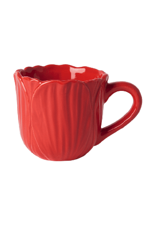 Åhléns Home Mugg VALLMO Muggar & koppar Röd ONESIZE