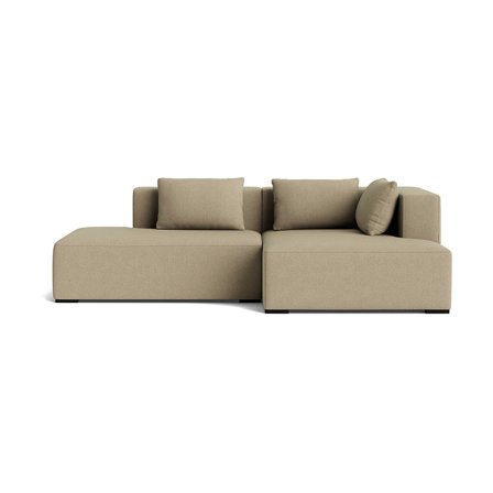 Solea havesofa med chaiselong, højrevendt | Open end - 244x139x68,5 - Sofa, chaiselong
