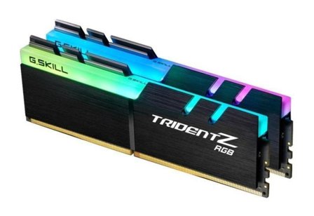G.SKILL TridentZ RGB Series - DDR4 - sett - 16 GB: 2 x 8 GB - DIMM 288-pin - 3000 MHz / PC4-24000 - ikke-bufret