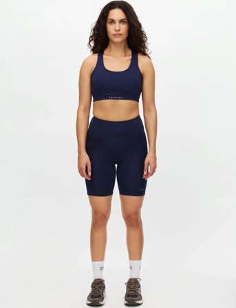 Röhnisch Flattering High Waist Bike Tights - Navy - L