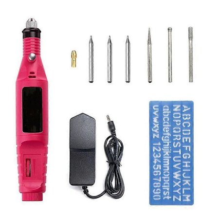 Johdollinen sähkökaiverrin kynä kaiverrustyökalu etsaussarja