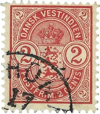 Dansk Vestindien 1903 - AFA 22 - Stemplet