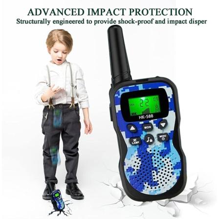 Siniset lelut 3-12-vuotiaille pojille Walkie Talkies lapsille pojille tytöille lelut 5-10-vuotiaille lahjat 4-8-vuotiaille pojille tytöille 