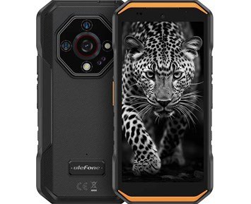 Ulefone-Ulefone Armor X32 6+128GB Vibrant Orange-Vann- og støtsikker smarttelefon med nattesyn-Phones-Ulefone mobiltelefon