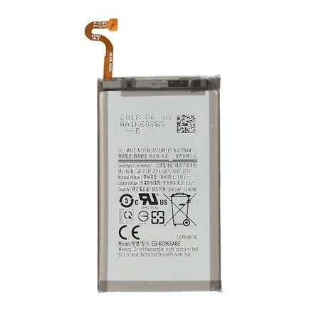 3.85V 3500mAh batteri för Samsung Galaxy S9+ Uppladdningsbart batteri EB-BG965ABE Reservdel (Med