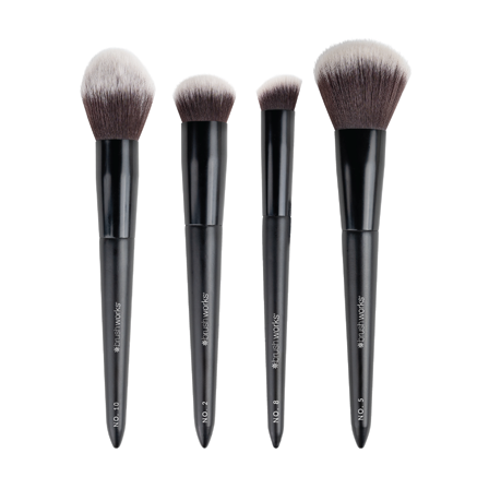 Brushworks Buff and Blend Face Set, 1 sett