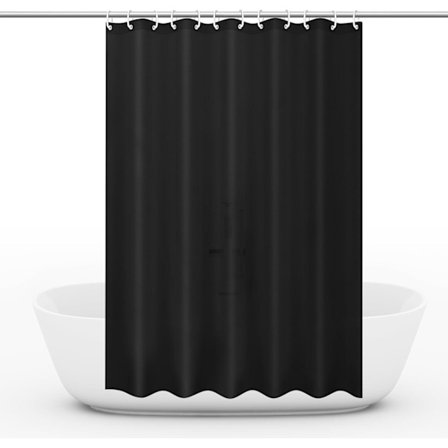 Vedenpitävä suihkuverho 180x180cm, nopeasti kuivuva suihkuverho – Homeenkestävä, ulkosuihkuihin ja kylpyhuoneeseen