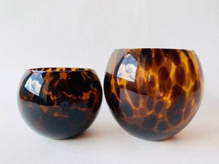 Trend Design Lysglass Brun 14cm