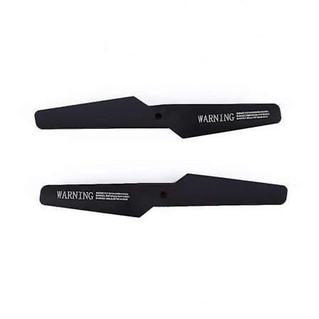 2 kpl Mustat Muoviset Potkurit Syma X5C/X5SC/X5SW -malleille