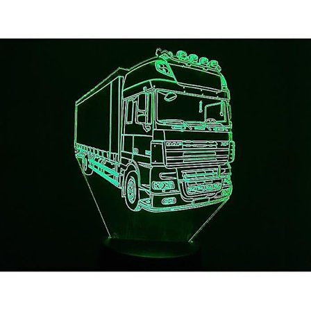 3D-lampa. Daf 19t Carrier Truck