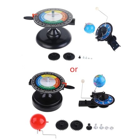 Sol System Modell Set Barn Tidig Utbildning STEM Leksak Sol Jord Måne Orbital Planetarium Modell Student Vetenskapsmodell Kit