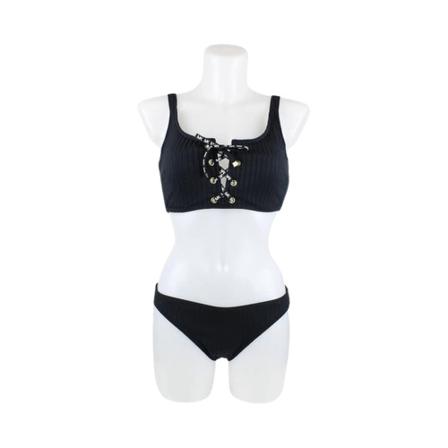 Michael Kors Pre-owned Swimwear , Zwart , Dames , Maat: S Vintage Tops