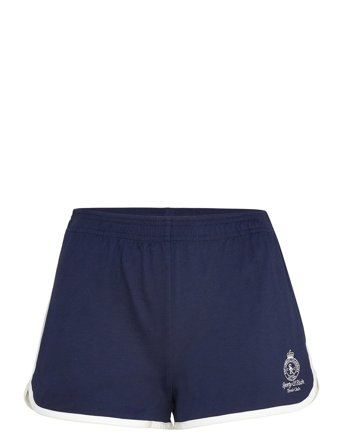 Sporty & Rich Crown Tennis Pique Short - Navy - S