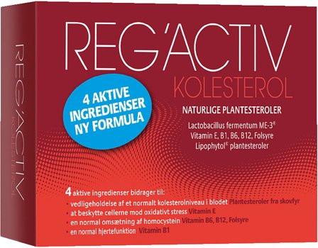3 for 2 - REG'Activ Kolesterol 60 kaps, Helse & Madvarer, Vægt & Kolesterol, Kolesterol