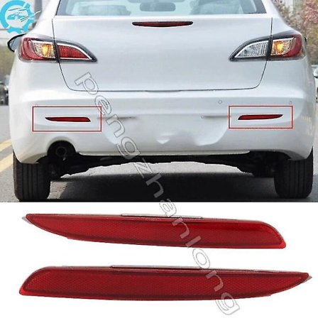 Baklykter for bakfangeren, tåkelys, advarselslys for Mazda 3 M3 Sedan Hatchback 2009 2010 2011 2012 2013