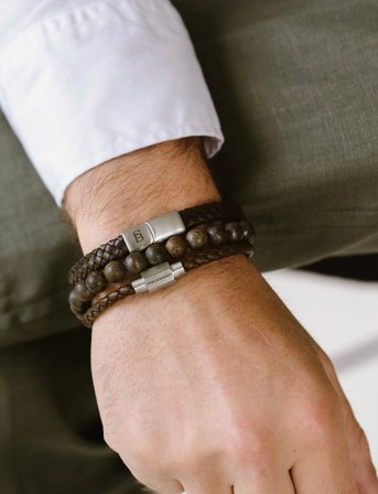 Steel & Barnett Gift Series - Triple - Brown - S 18 - 19 cm