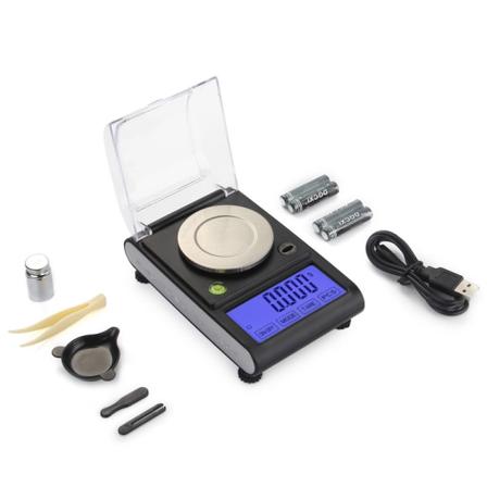 50g/0,001g Letvægts Højpræcision Mini Digital Smykkeskala