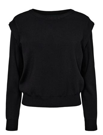 Nunilli Pullover Tops Knitwear Jumpers Black Nümph