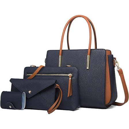 Dam PU läderväska en axel damhandväska damväska 4