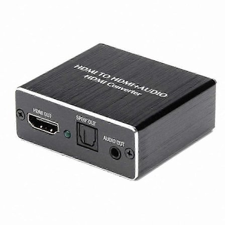 Digital o Omvandlare HDMI till SPDIF Optisk Stereo Extraktor Adapter 0701