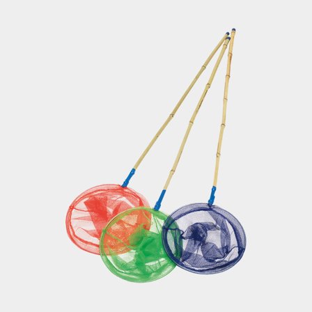 Kinetic Junior håv Bambu blandat (Röd,Grön,Blå)