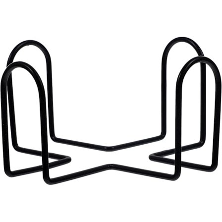 Kørestols Holder 1 stk Sort Jern Metal Holder Opbevarings Caddy til Både Runde og Firkantede Kørestole