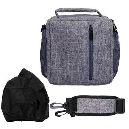 HUWANG Vattentät Bärbar Snedväska för DSLR-kamera Utomhus Enkelsidig Väska