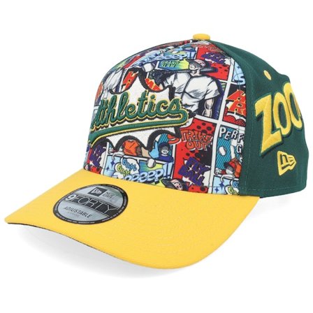 New Era - MLB Multi adjustable Czapka Z Daszkiem - Oakland Athletics MLB 25 Player's Weekend 9FORTY A-Frame Adjustable @ Hatstore