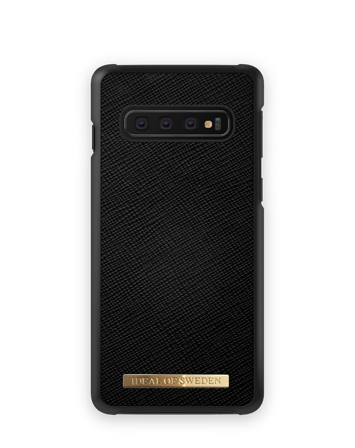 Saffiano Case Galaxy S10 Black, iDeal of Sweden