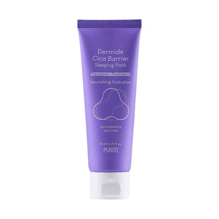 Purito Dermide Cica Barrier Sleeping Pack 80 ml, Skincare, Ansigtspleje, Natcreme