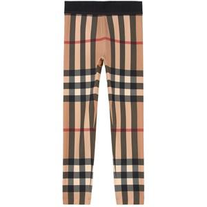 Kids - Burberry Beige Gina Archive Check Leggings - Bottoms - 3 years - Beige