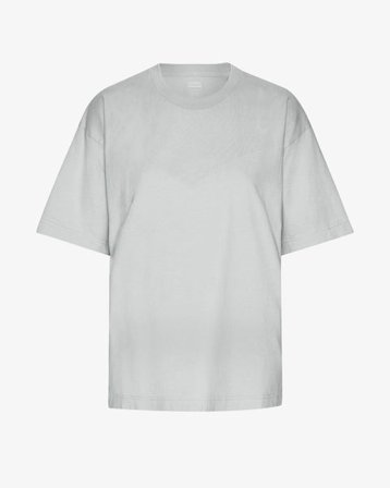 Oversized Organic T-Shirt - Faded Grey - Female - XS