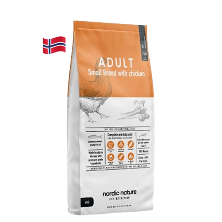 Nordic Nature - Voksen Small 3 kg - Hund - Hundefôr & hundemat - Tørrfôr for hund - ZOO.no